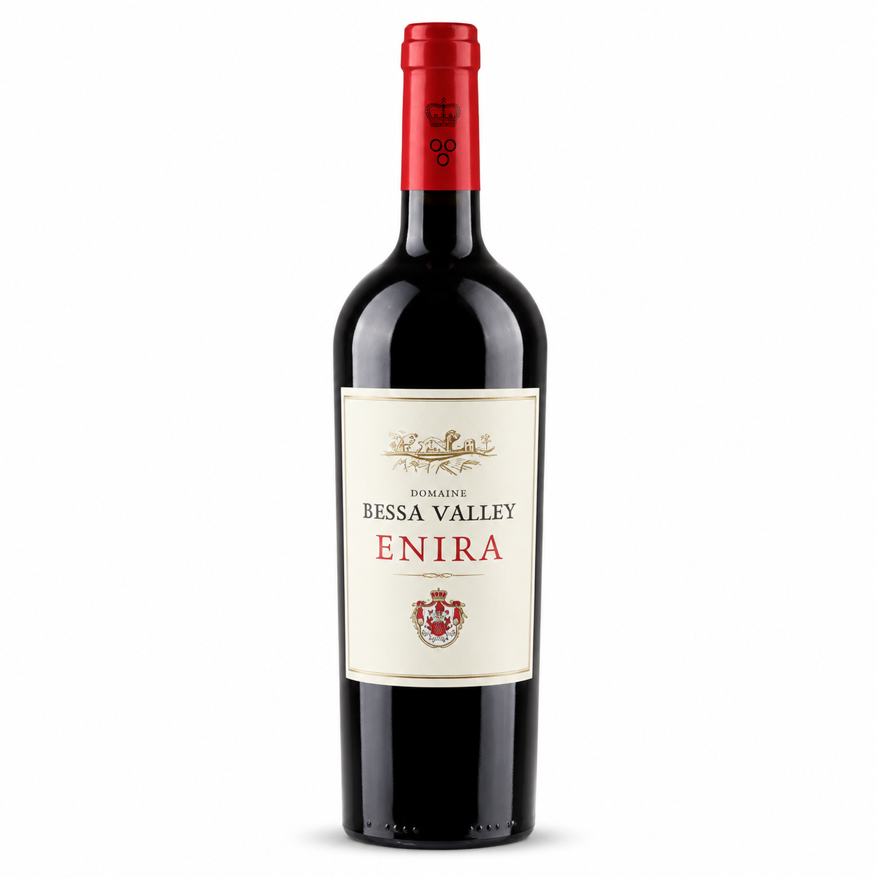 Bessa Valley Enira 2019 red wine bottle