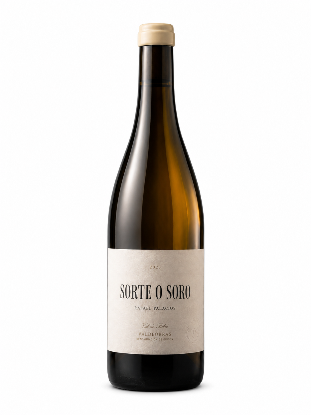 Rafael Palacios Sorte O Soro 2023 Spanish white wine bottle