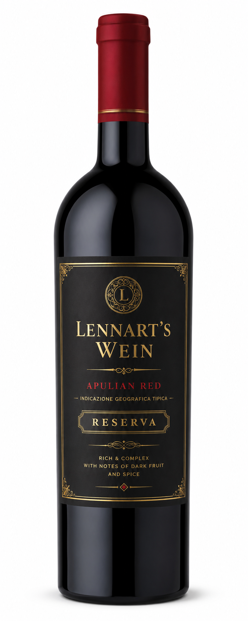 Doppio Passo Primitivo di Manduria Riserva 2022 red wine bottle