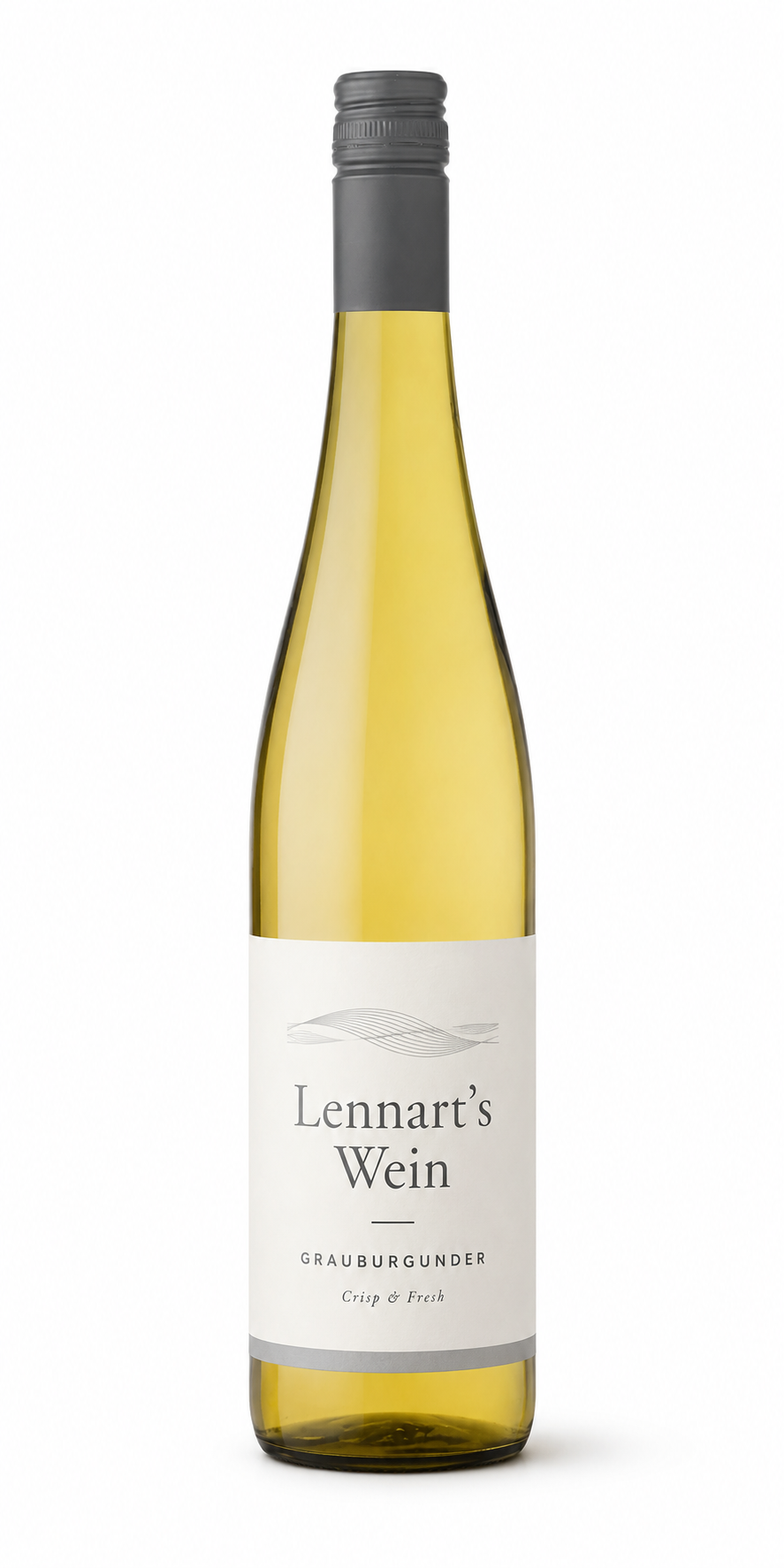 III Freunde Grauburgunder 2024 white wine bottle