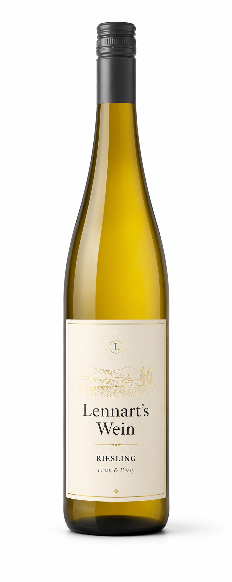 Niegel Riesling 2024 white wine bottle